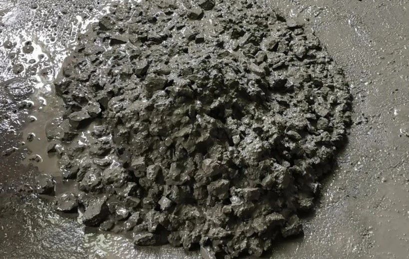 State of concrete mortar, experiment of concrete water reducing agent